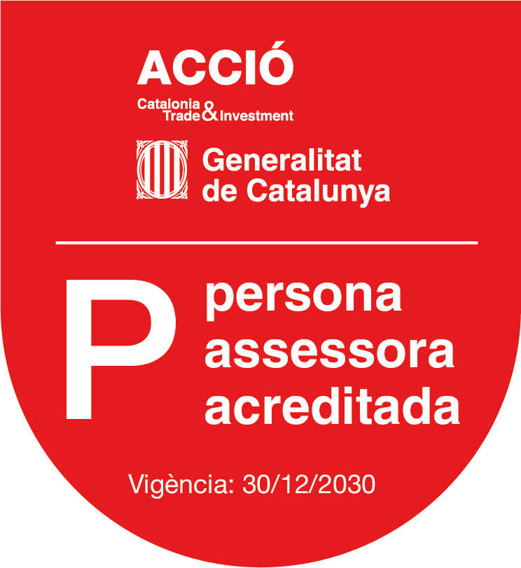 ACCIÓ, Generalitat de Catalunya — Persona assessora acreditada, vigència 30/12/2030